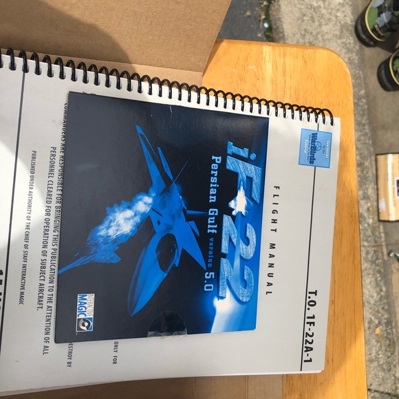 New iF-22 Persian Gulf Version 5.0 Flight Simulation (1998) Win95 PC CD-Rom - Picture 9 of 9